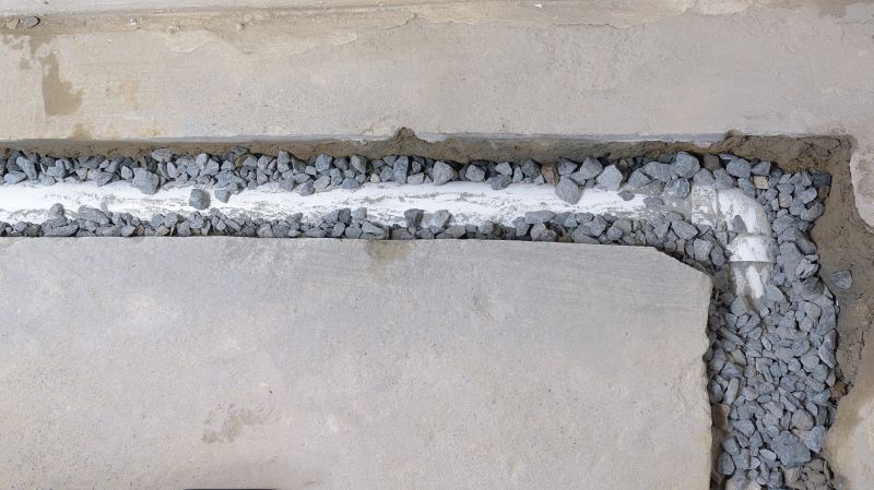 Protect the Building from Water Related Issues with a French Drain!